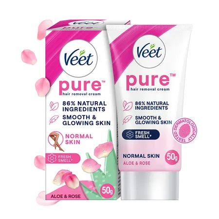 Veet Hair Removal Cream for Normal Skin, 50 gm