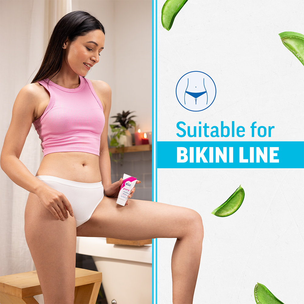 Veet Hair Removal Crem for Sensitive Skin, 50 gm, Pack of 1 Veet Hair Removal Crem for Sensitive Skin, 50 gm, Pack of 1