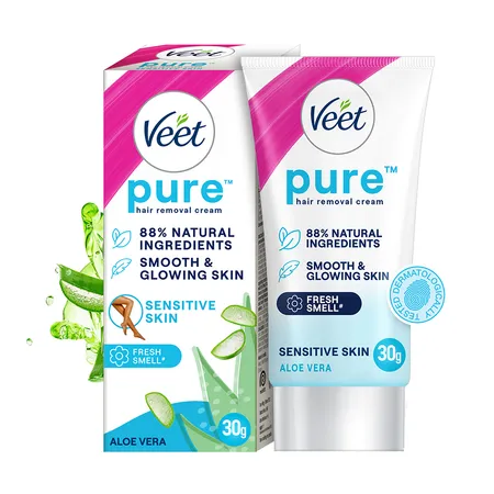 Veet Hair Removal Cream for Sensitive Skin, 30 gm
