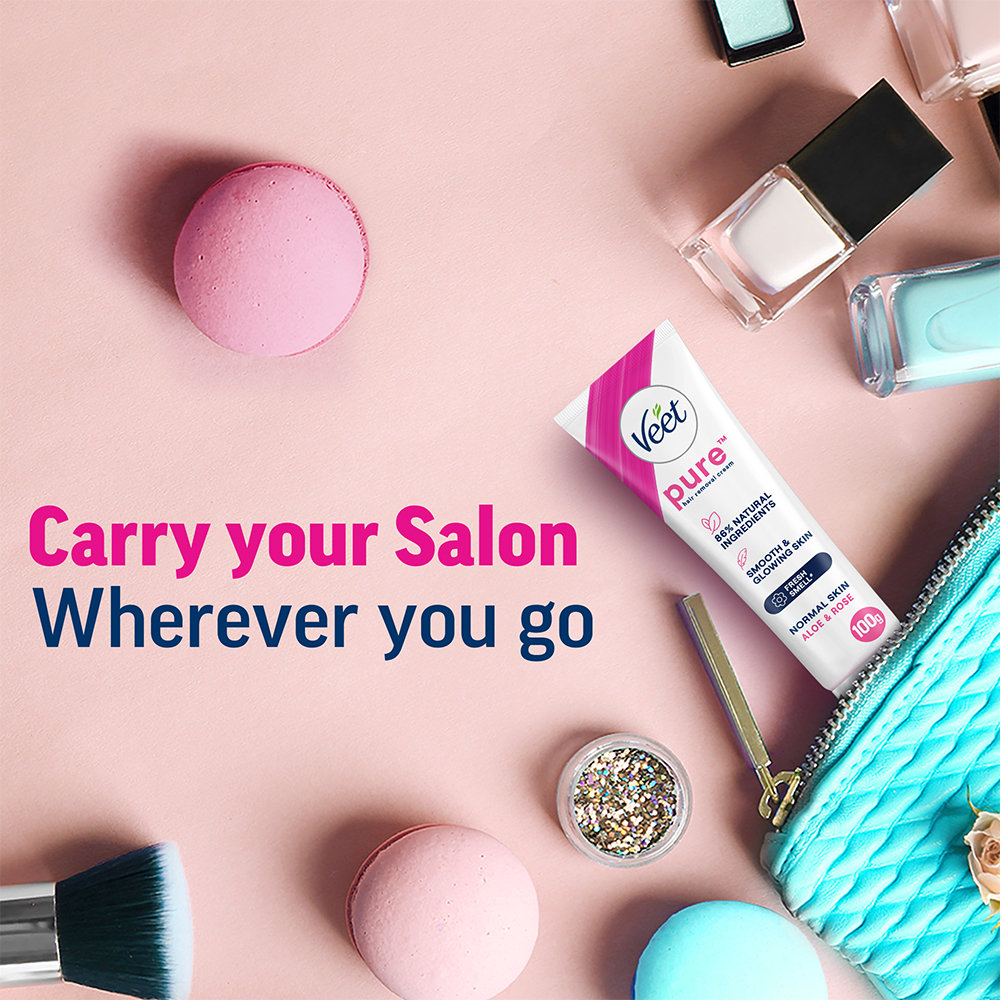 Veet Hair Removal Cream for Normal Skin, 100 gm, Pack of 1 Veet Hair Removal Cream for Normal Skin, 100 gm, Pack of 1