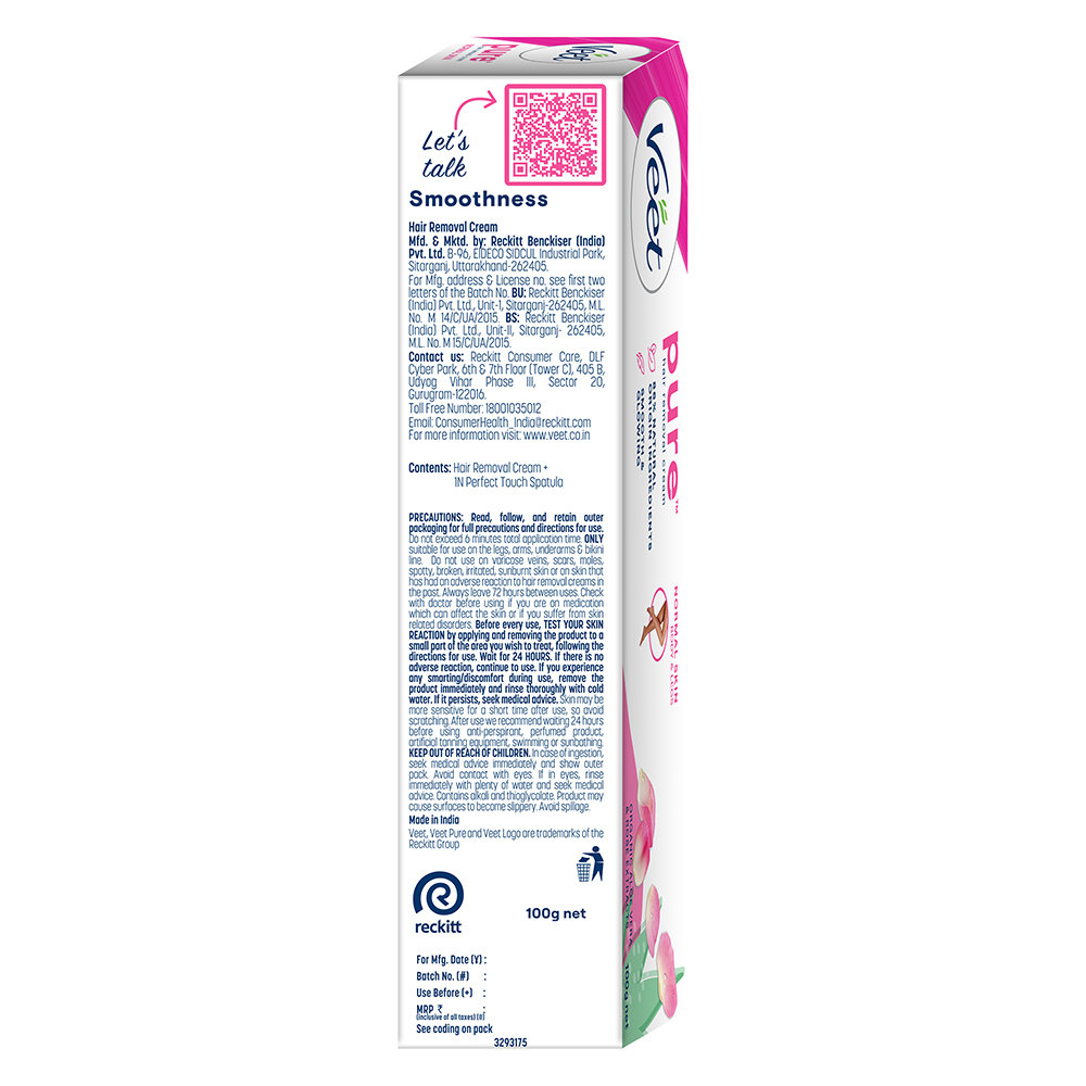 Veet Hair Removal Cream for Normal Skin, 100 gm, Pack of 1 Veet Hair Removal Cream for Normal Skin, 100 gm, Pack of 1