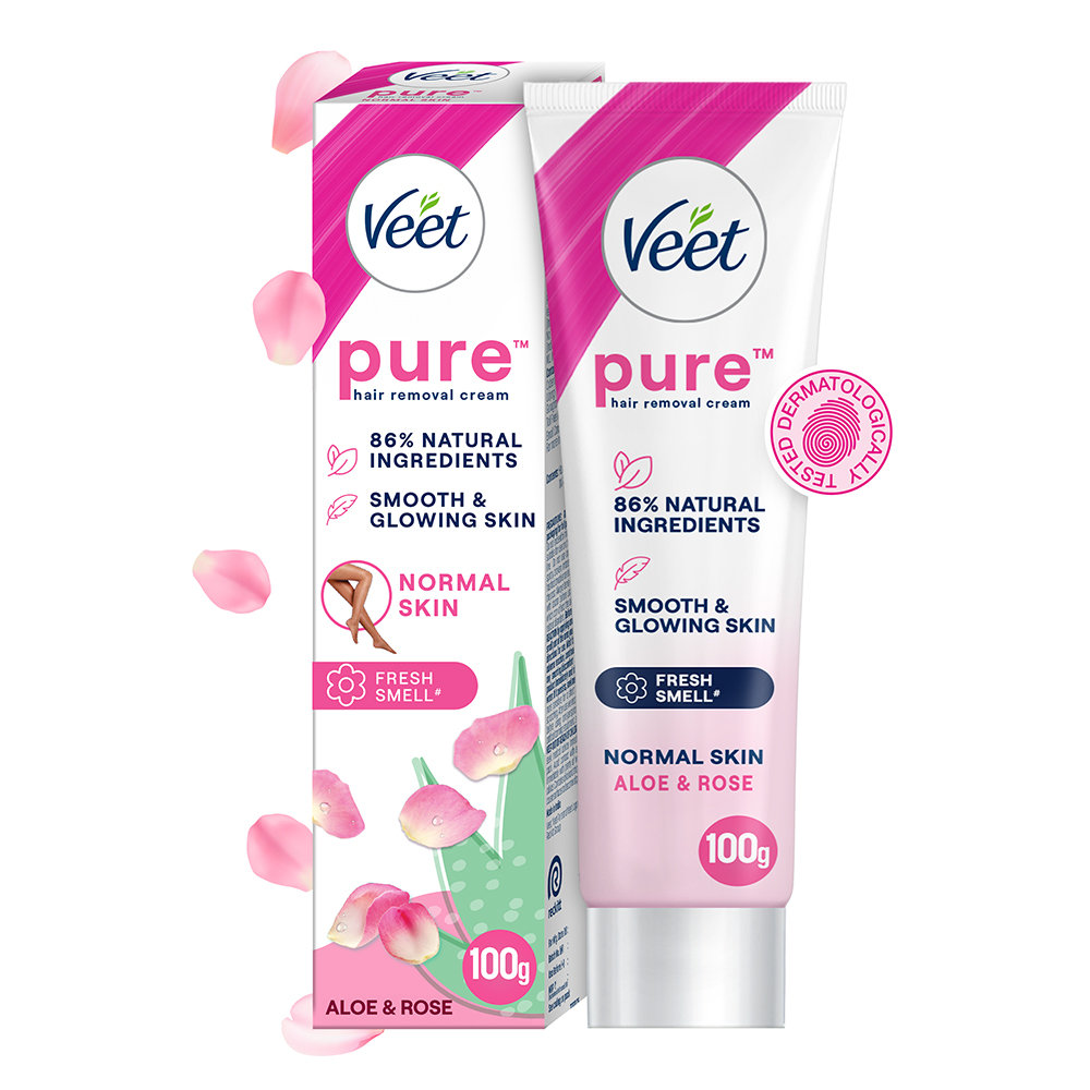 Veet Hair Removal Cream for Normal Skin, 100 gm, Pack of 1 Veet Hair Removal Cream for Normal Skin, 100 gm, Pack of 1