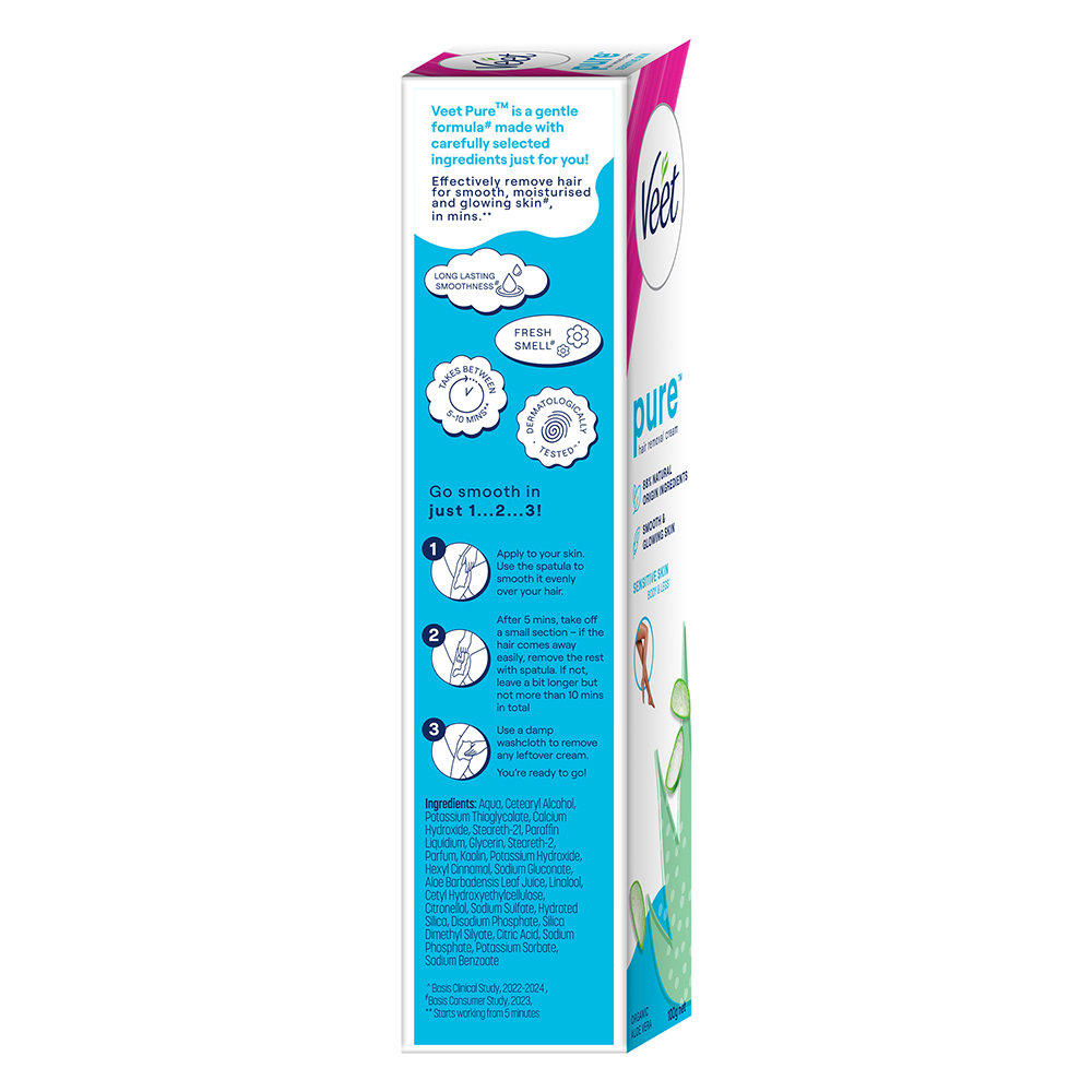 Veet Hair Removal Cream for Sensitive Skin, 100 gm, Pack of 1 Veet Hair Removal Cream for Sensitive Skin, 100 gm, Pack of 1