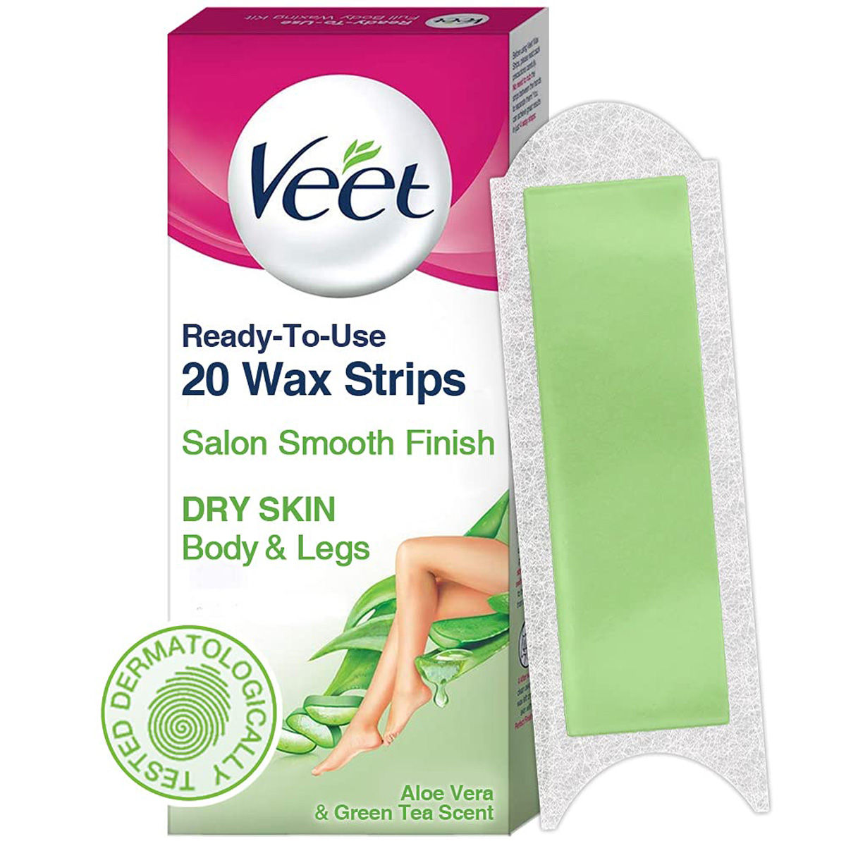 Hair Removal Waxing Strips for Facial Wax Strips for Home and Salon for  Women and Girls PACK OF 2  20 PCS 