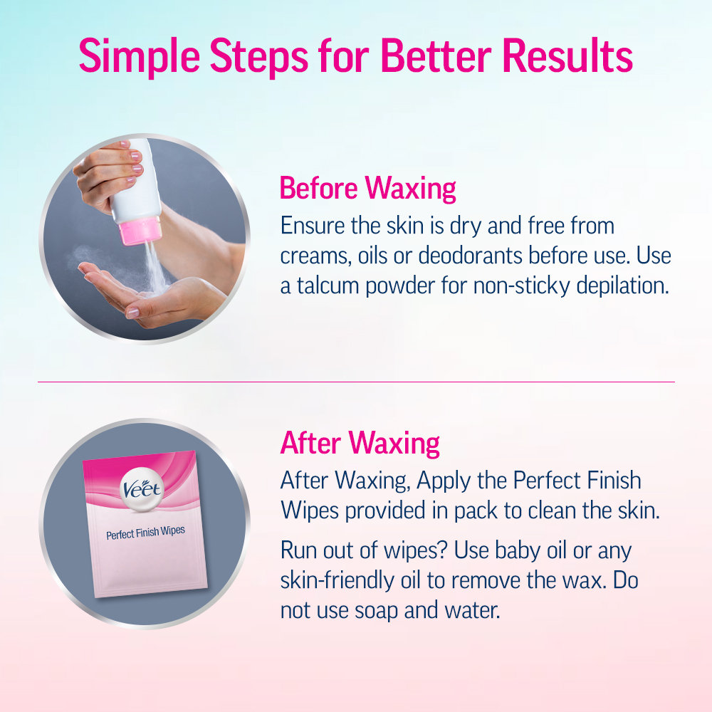 Veet Ready to Use Wax Strips Full Body Waxing Kit for Dry Skin, 20 Count, Pack of 1 Veet Ready to Use Wax Strips Full Body Waxing Kit for Dry Skin, 20 Count, Pack of 1
