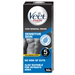 Veet Men Hair Removal Cream For Sensitive Skin, 50 gm
