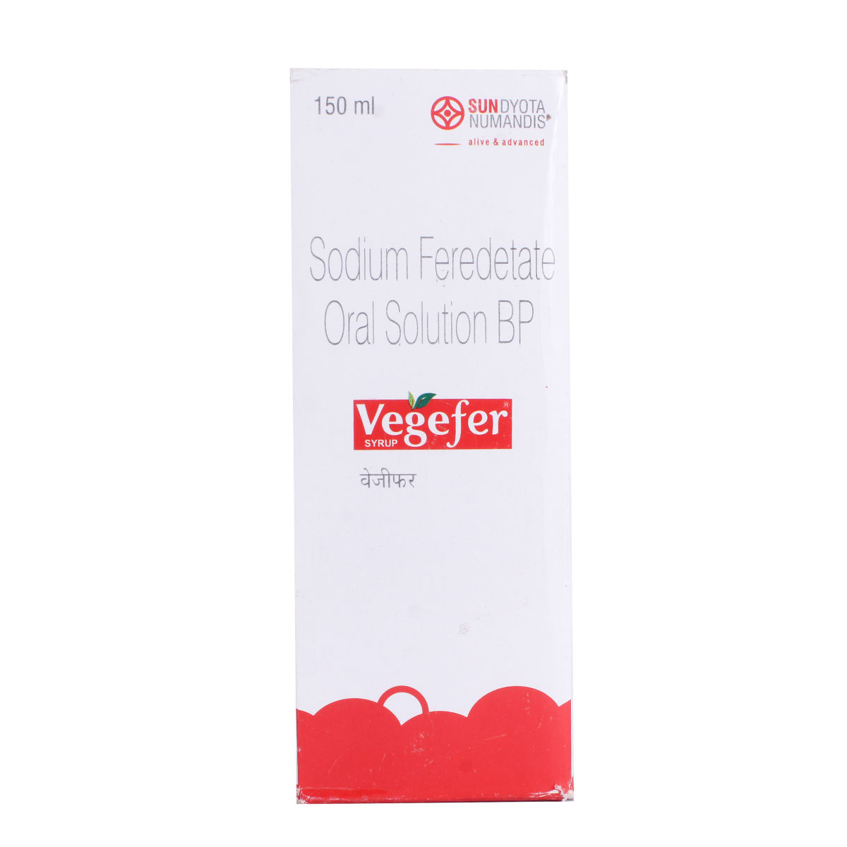 Vegefer Syrup 150 ml, Pack of 1 Solution