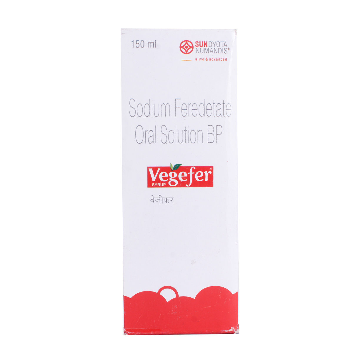 Vegefer Syrup 150 ml, Pack of 1 Solution Vegefer Syrup 150 ml, Pack of 1 Solution