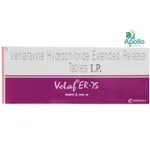 VELAF ER 75MG TABLET