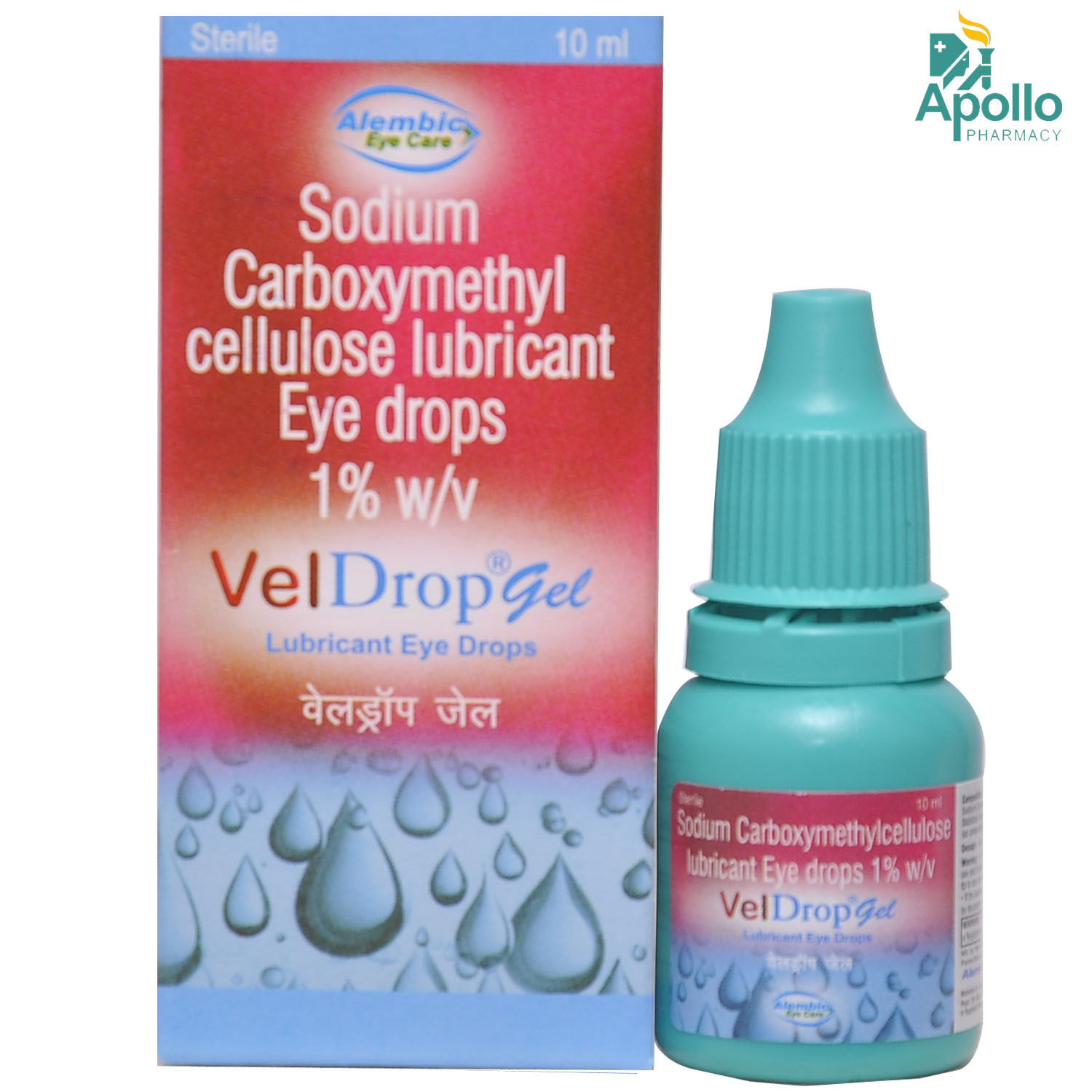 Veldrop Gel Eye Drops 10 ml, Pack of 1 EYE DROPS