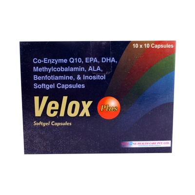 Velox Plus Capsule 10's, Pack of 10