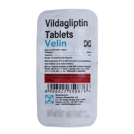 Velin 50 Tablet 15's