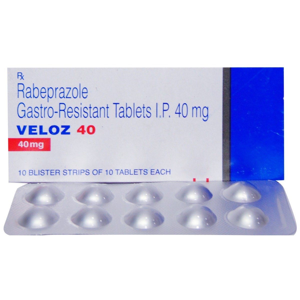 Veloz 40 Tablet 10's, Pack of 10 TabletS Veloz 40 Tablet 10's, Pack of 10 TabletS