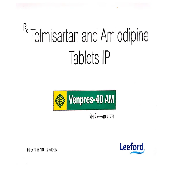 Venpres-40 Tablet 10's