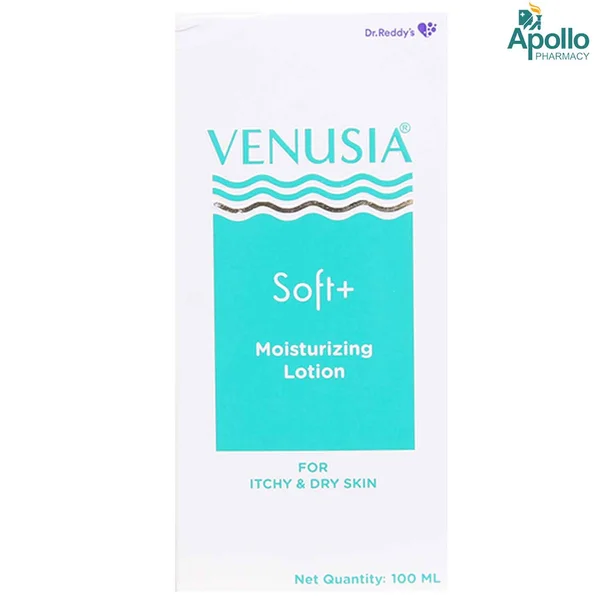 Venusia Soft + Moisturizing Lotion100 ml, Pack of 1