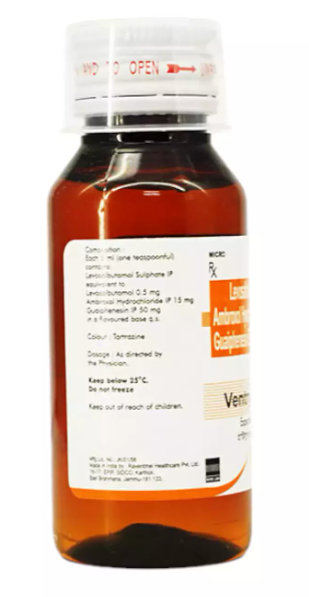 Ventryl LS Expectorant 60 ml, Pack of 1 EXPECTORANT Ventryl LS Expectorant 60 ml, Pack of 1 EXPECTORANT