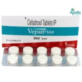 Vepan 500 Tablet 10's, Pack of 10 TABLETS