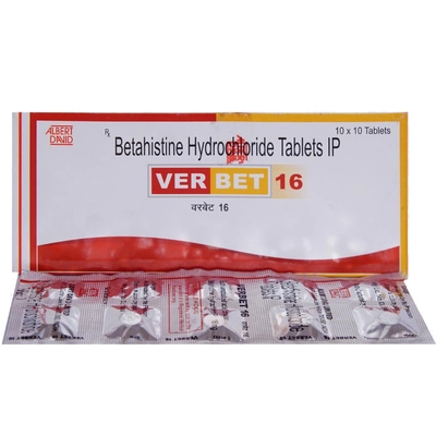 Verbet 16 Tablet 10's, Pack of 10 TABLETS