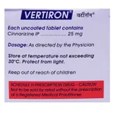 Vertiron Tablet 25's, Pack of 25 TABLETS