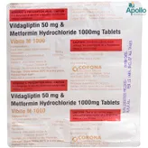 Vibite M 1000mg Tablet 15's, Pack of 15 TabletS