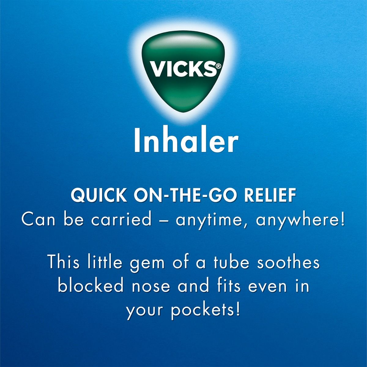 Vicks Inhaler, 0.5 ml, Pack of 1 Vicks Inhaler, 0.5 ml, Pack of 1