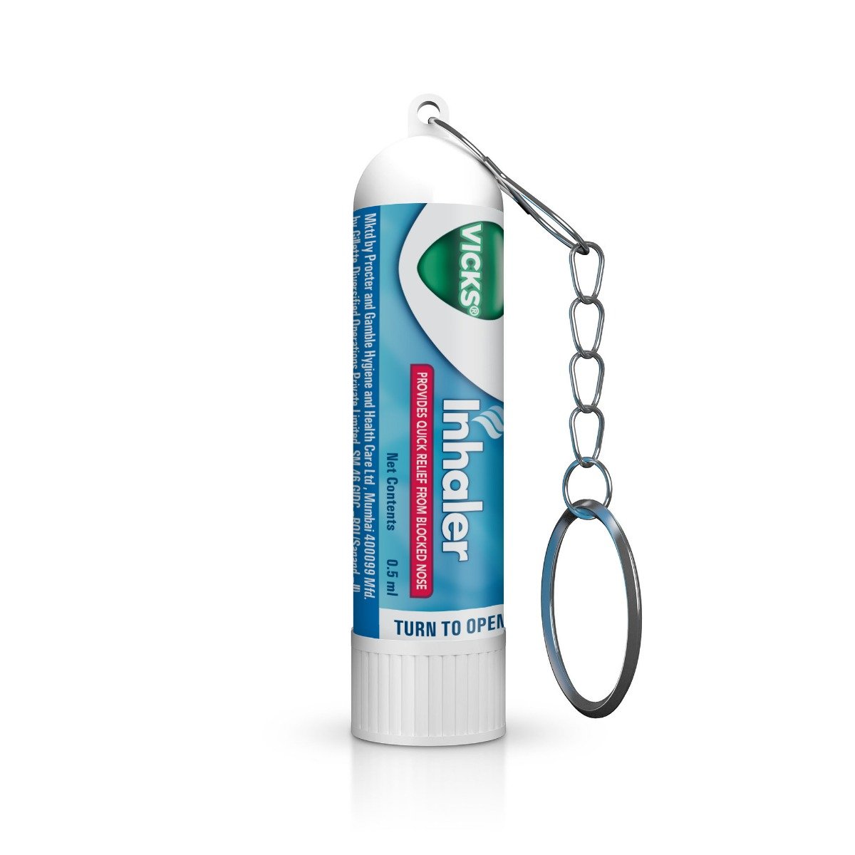 Vicks Inhaler, 0.5 ml, Pack of 1 Vicks Inhaler, 0.5 ml, Pack of 1