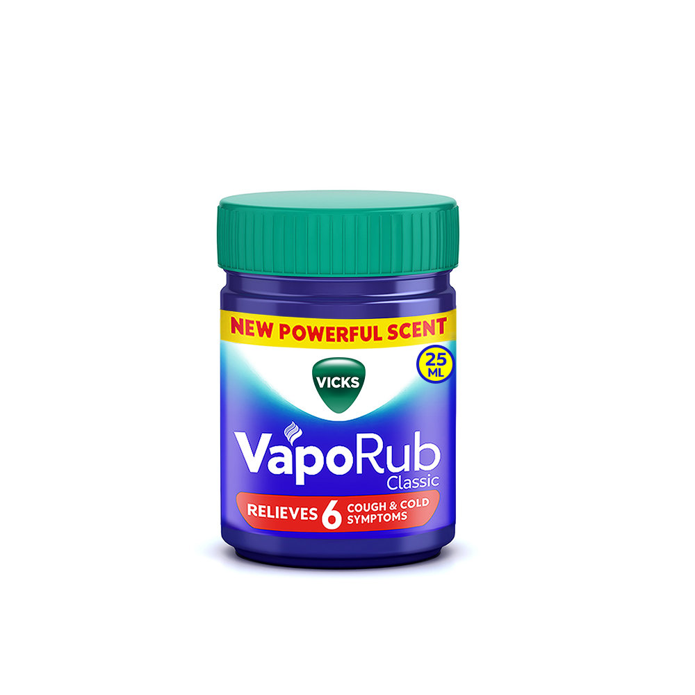 Vicks Vaporub, 25 ml, Pack of 1 Vicks Vaporub, 25 ml, Pack of 1