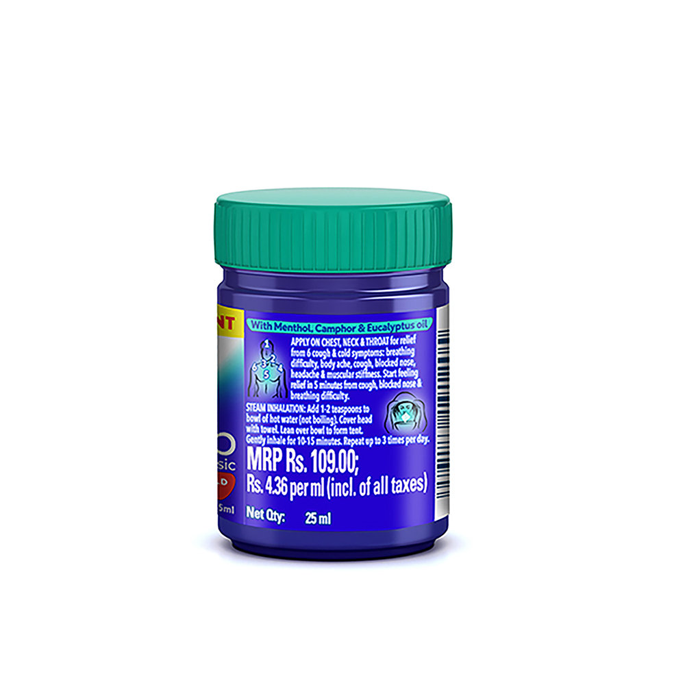 Vicks Vaporub, 25 ml, Pack of 1 Vicks Vaporub, 25 ml, Pack of 1
