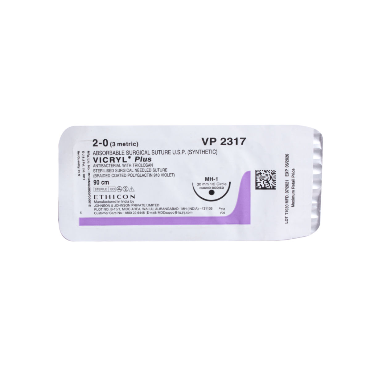 Buy Vicryl Plus 2 Vp 2317 Online