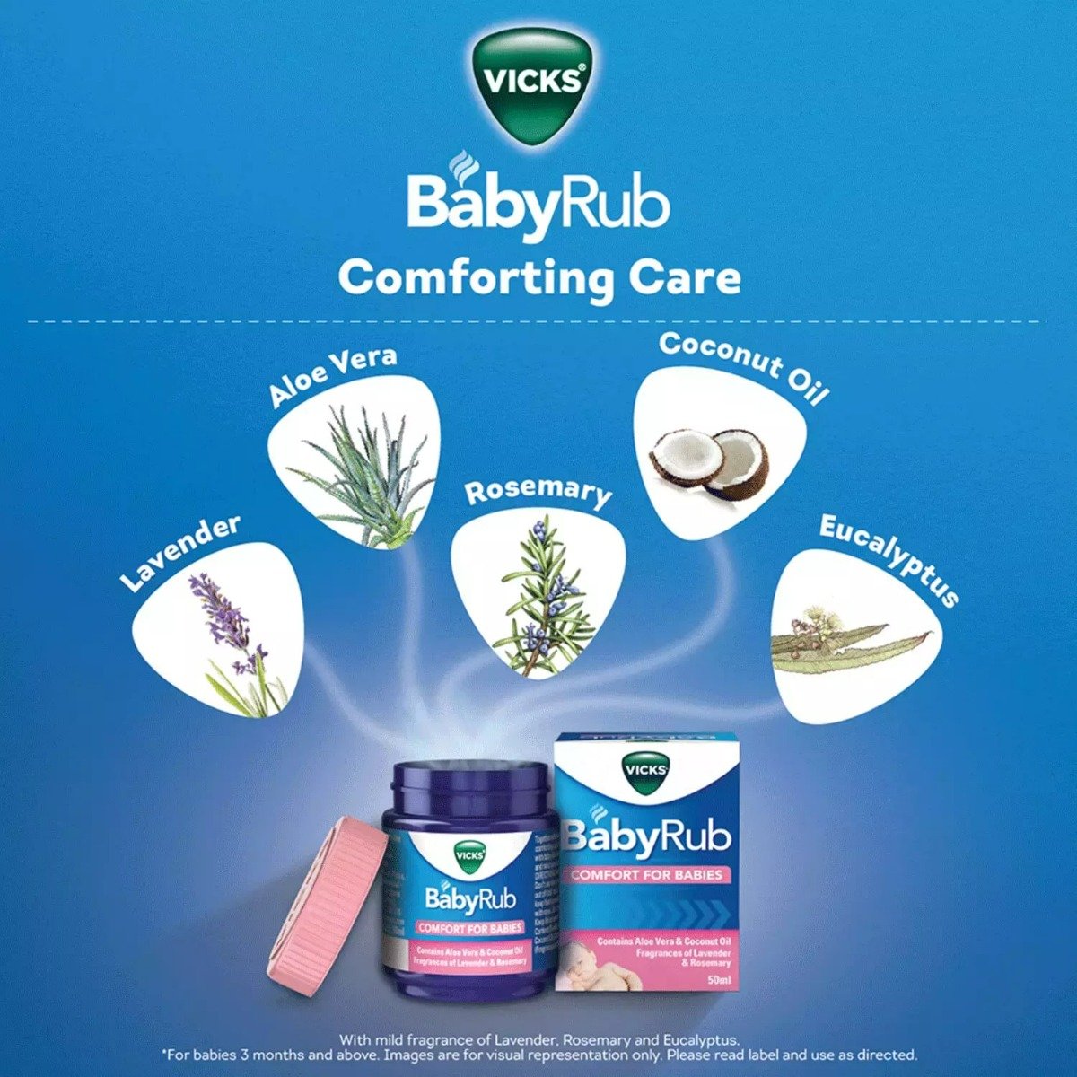Vicks Baby Rub Balm, 10 ml, Pack of 1 Vicks Baby Rub Balm, 10 ml, Pack of 1