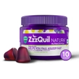 Vicks ZzzQuil Natura |Non-Addictive Sleep-Aid Gummy|Melatonin Helps you fall Asleep Fast| 10 Nutraceutical Gummies