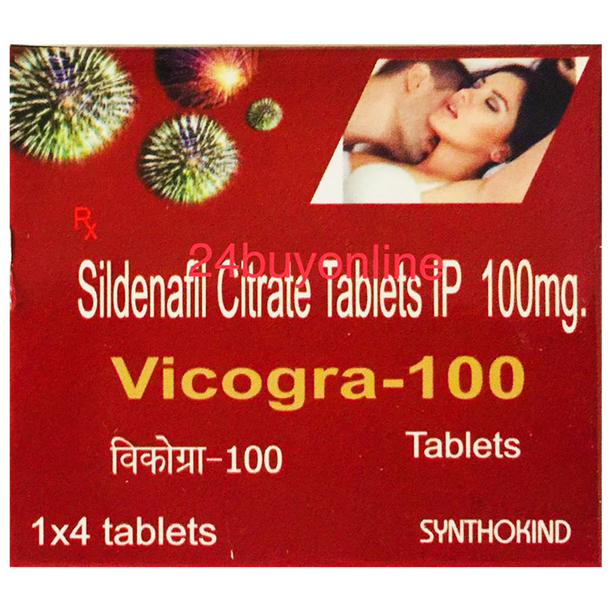 Vicogra-100 Tablet 4's, Pack of 4 Vicogra-100 Tablet 4's, Pack of 4