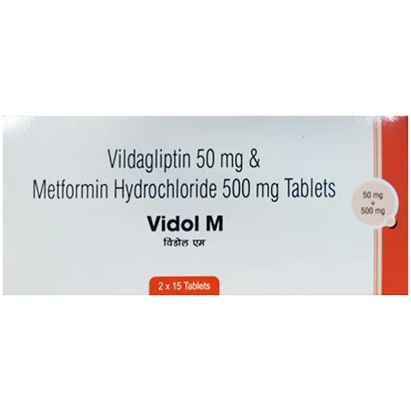 Vidol M 50/500 Tablet 15's