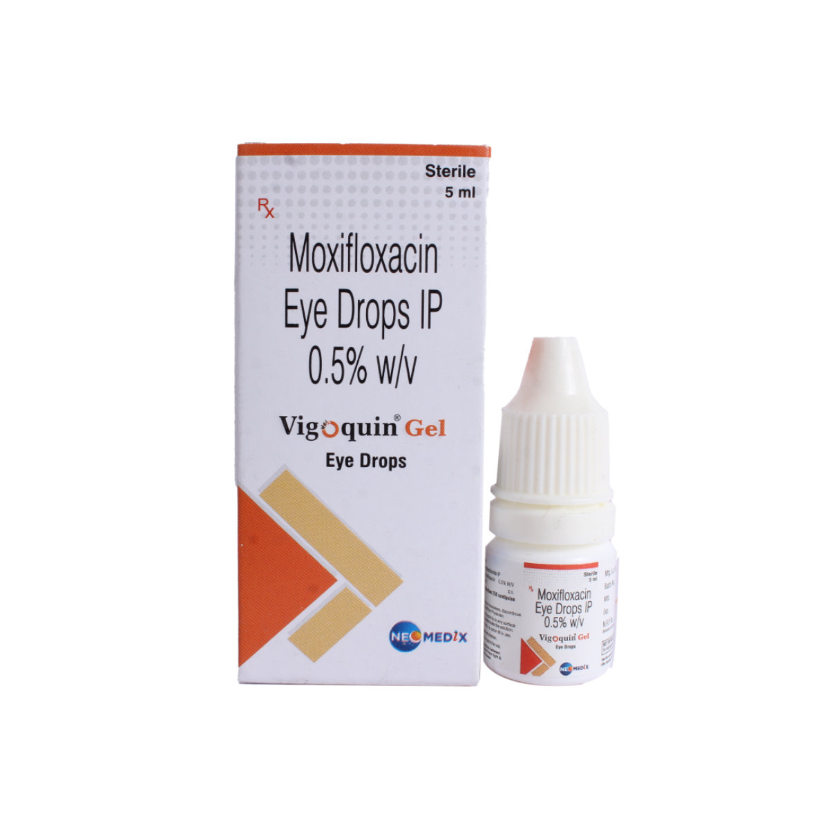 Vigoquin Gel 0.5%W/V Eye Drops 5ml, Pack of 1 Drops Vigoquin Gel 0.5%W/V Eye Drops 5ml, Pack of 1 Drops