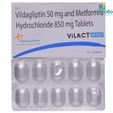 Vilact M 850/50mg Tablet 10's