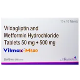 Vilmax-M 500 Tablet 10's, Pack of 10 TABLETS
