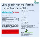Vildaprime M 50/1000 Tablet 15's, Pack of 15 TABLETS