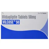 Vilcose 50 mg Tablet 15's, Pack of 15 TabletS