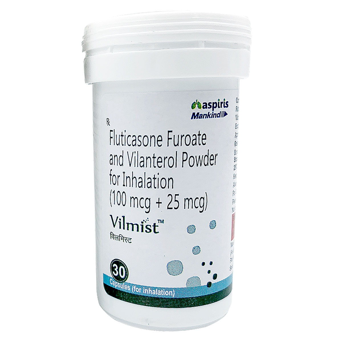 Vilmist Inhalation Capsule 30's, Pack of 1 Capsule Vilmist Inhalation Capsule 30's, Pack of 1 Capsule