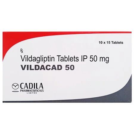 Vildacad 50 Tablet 15's