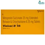 VINICOR D 25MG TABLET