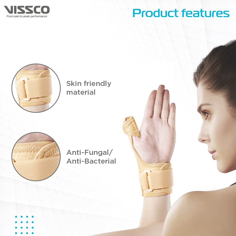 Vissco Thumb Spica Splint Right/Left Universal 0643, 1 Count, Pack of 1 Vissco Thumb Spica Splint Right/Left Universal 0643, 1 Count, Pack of 1