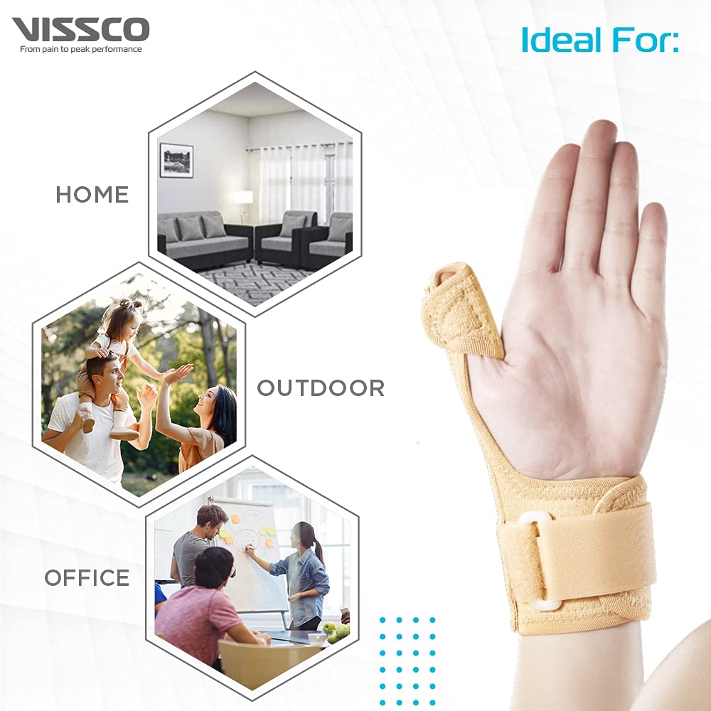 Vissco Thumb Spica Splint Right/Left Universal 0643, 1 Count, Pack of 1 Vissco Thumb Spica Splint Right/Left Universal 0643, 1 Count, Pack of 1