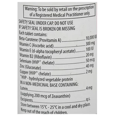 Vitalux Plus TR Tablet 30's