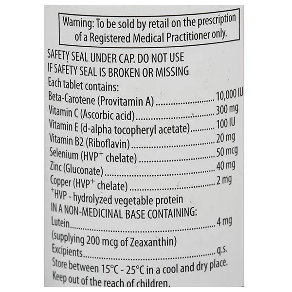 Vitalux Plus TR Tablet 30's