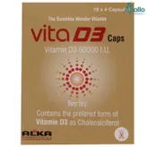 Vita D3 Capsule 4's, Pack of 4 CapsuleS