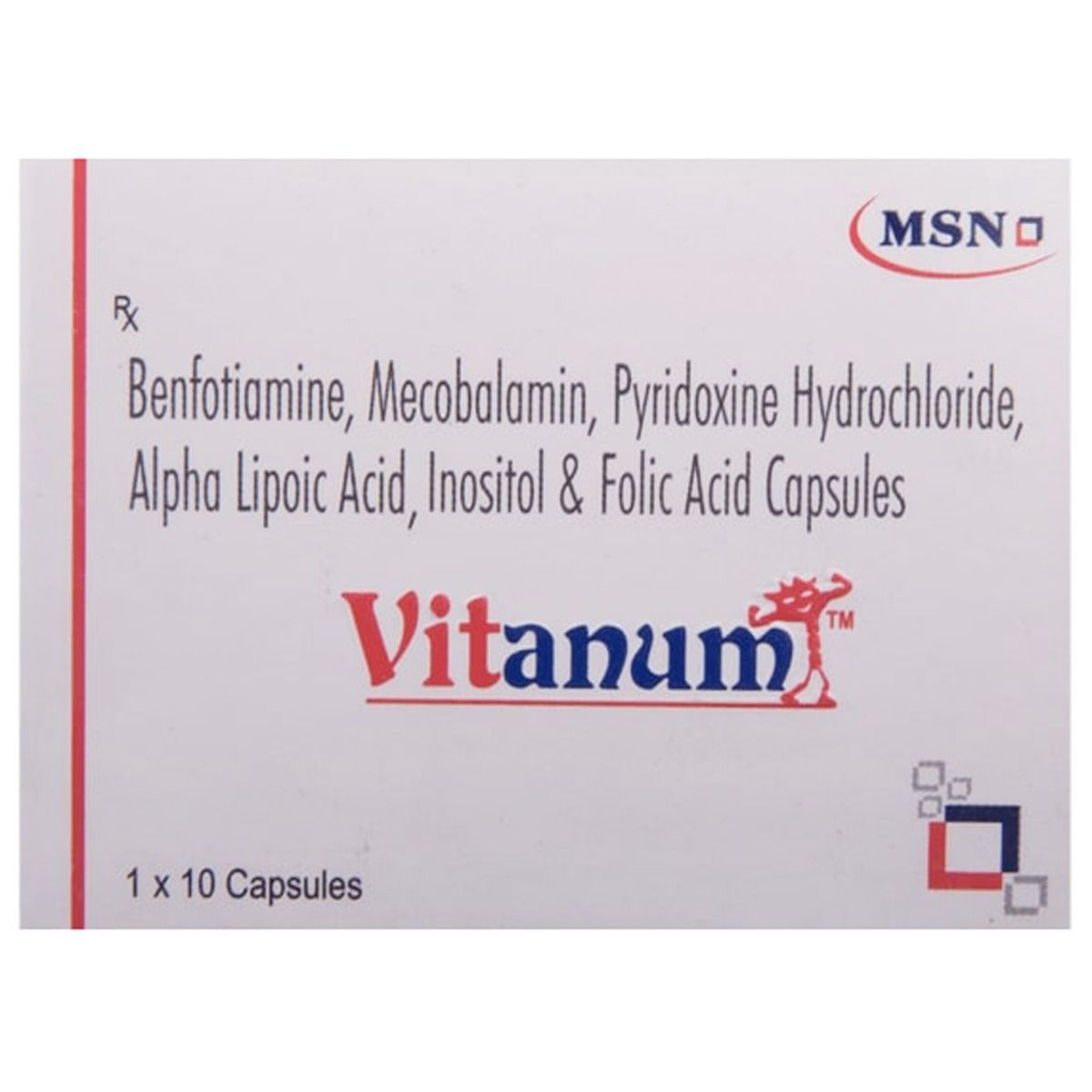 Buy Vitanum Capsule 10's Online