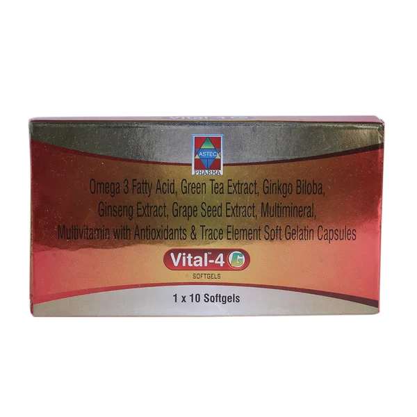 Vital 4G Capsule 10's, Pack of 10