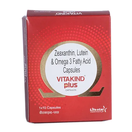 Vitakind Plus Softgel Capsule 10's