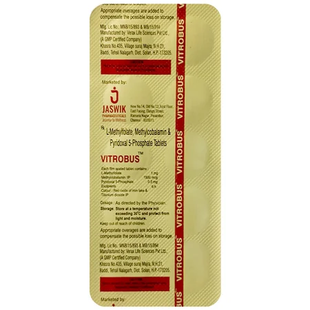 Vitrobus Tablet 10's